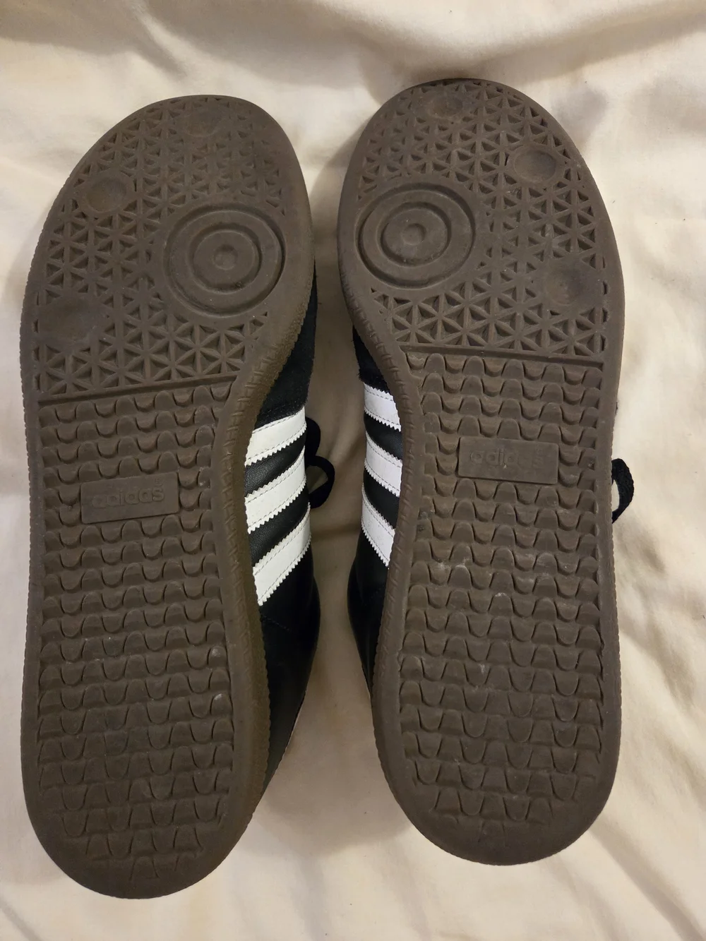 adidas Samba Men’s Black & White Leather Sneakers